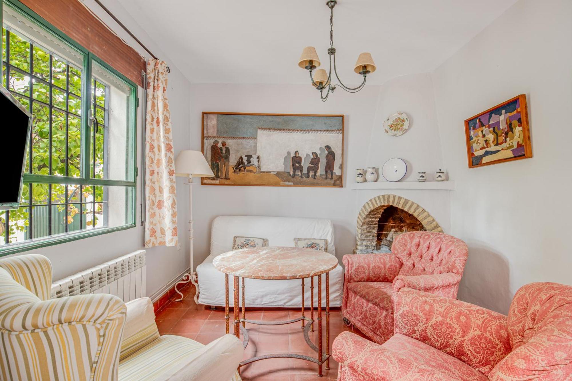 -Iponubahomes- Centrica Casa Con Jardin Y Chimenea バエナ エクステリア 写真